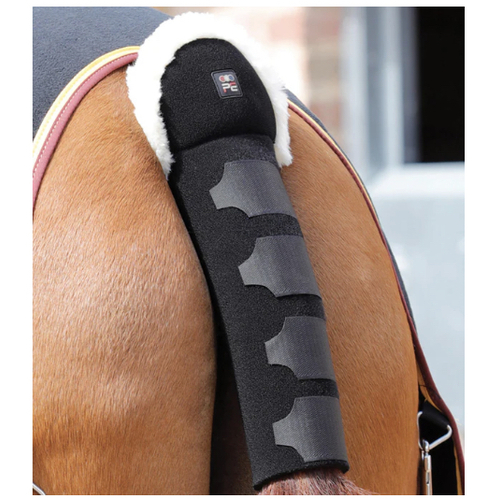 PEI Premier Equine Techno wool Antislip Tail Guard - Black 