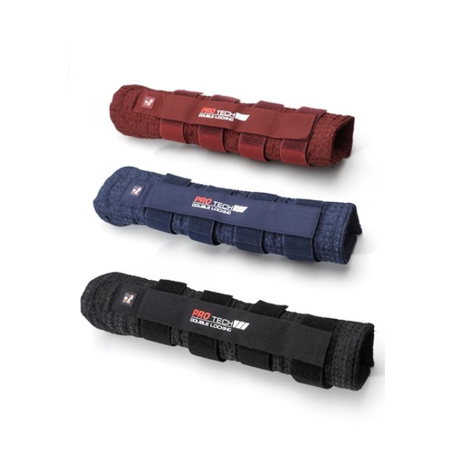 PEI Premier Equine Waffle Quilted Double Locking Tail Guard - Navy