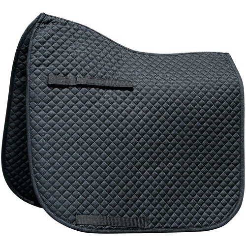 Harrys Horse Delux all purpose Saddle Pad - Black [Size: Cob]