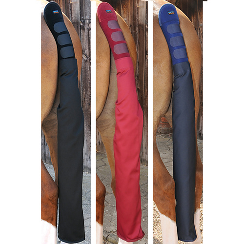 Premier Equine Padded Horse Tail Guard with Bag - Navy