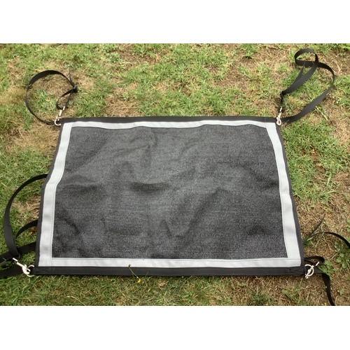 Ecotak yard/stable/gate/stall guard - Black & Silver