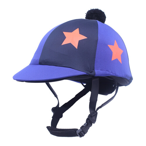 QHP Vegas Helmet Cover - Tangerine 