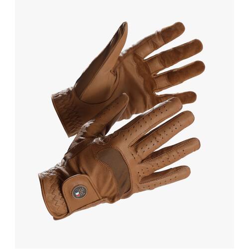 Premier Equine Ladies Mizar Riding Gloves -Tan