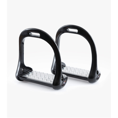 Premier Equine Jopollo Aluminium Performance Stirrups - Black
