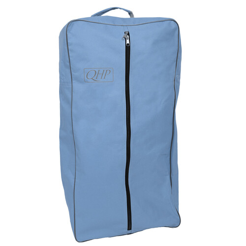 QHP Bridle Bag- Sky/grey