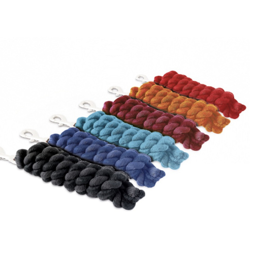 Premier Equine 2 metre poly cotton lead rope black 