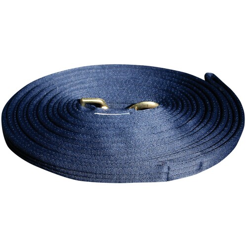 Harry's Horse Soft 8m Lunge Rein - Navy