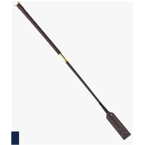 Premier Equine Volterra 65cm jumping whip - Brown 