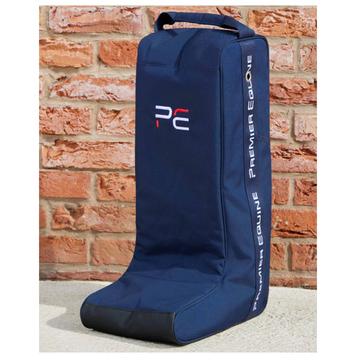 PE premier equine Team Tall Boot Bag Navy