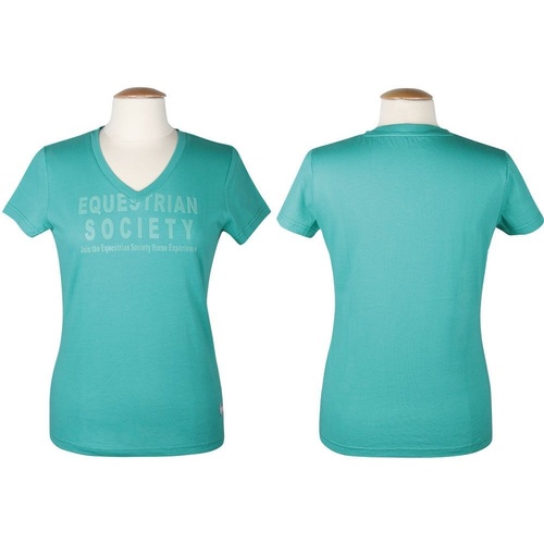 Harry's Horse Equestrian Societ Short Sleeve T Shirt - Green - xs