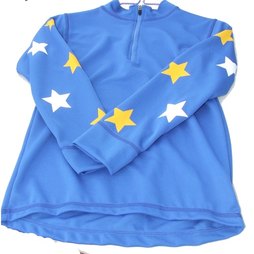 Equetech Cross Country Colours childrens Royal with white & yellow stars small