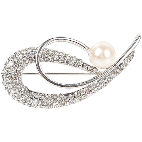 Harry's Horse Silver Stock Pin - Pearl