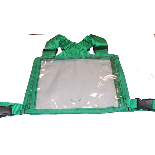 Ecotak Cross Country/Endurance Back Number Holder - Emerald Green