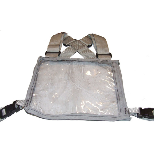 Ecotak Cross Country/Endurance Back Number Holder - grey
