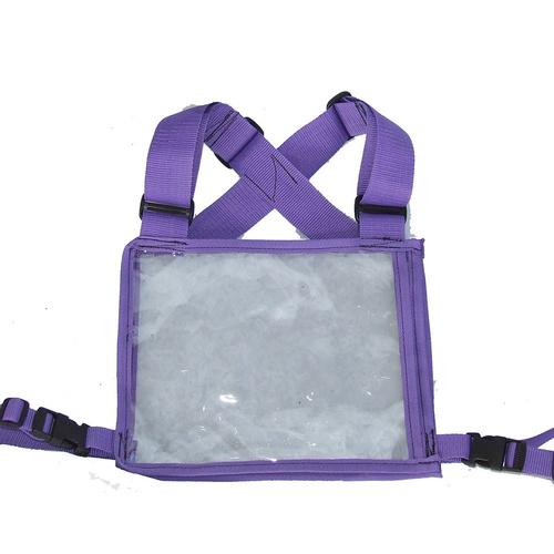 Ecotak Cross Country/Endurance Back Number Holder - Purple